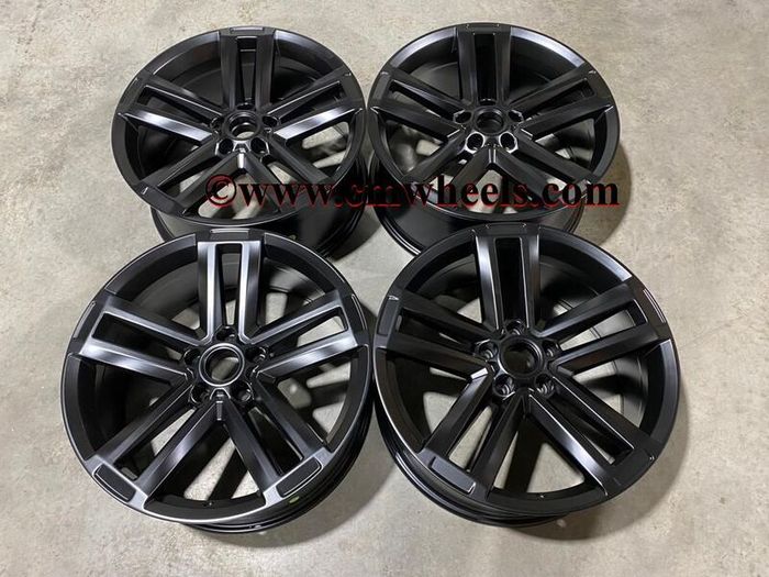 20" Inch Cantera Style Alloy Wheels VW T6 T5 Transporter Amarok 5x120 65.1 Black