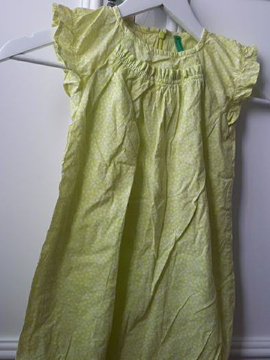 summer dress Bennettion size 4-5 years