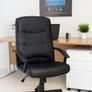 Canasta Leather High Back Executive Office Chair Image 7