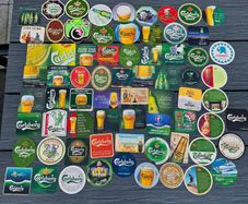 70 Carlsberg Beermats
