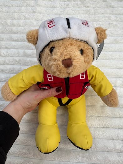 RNLI Life Boat Bear Plush Royal National Lifeboat Institution approx. 32 cm. Please see photos
