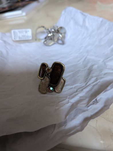 Selection of Costume  Jewellery Rings x 4 .Size - Medium.