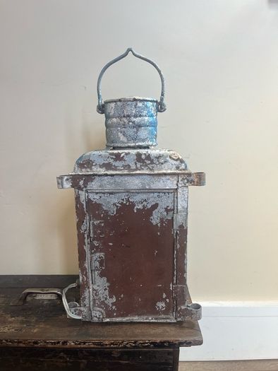 Antique Ouvard & Villars Ships Lamp