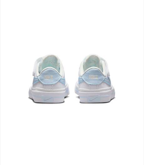 Nike Court Legacy Shoes White Blue Tint Kids
