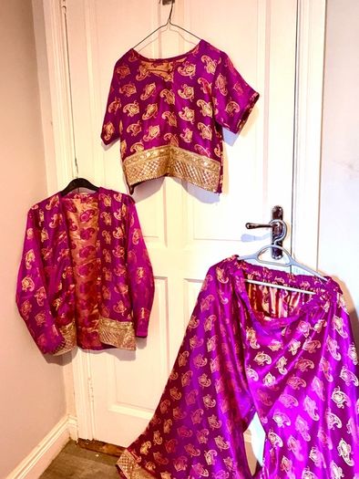 Wedding dress 3 piece