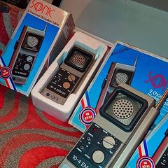 Retro Sonic 1980's Walkie Talkie 2way radio