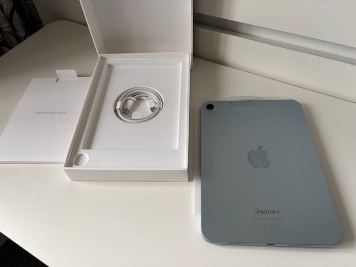 iPad mini A17 Pro Blue Activated 2 Days Ago, Full Apple Warranty (2027)