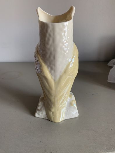 Vintage Belleek Figural Owl