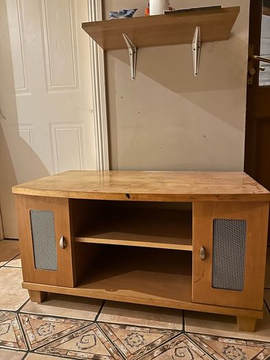 Wooden TV cabinet