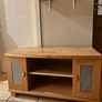 Solid Wooden Cabinet Vintage Style Storage Unit Image 3