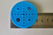 Blue multi use wheel