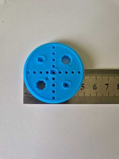 Blue multi use wheel