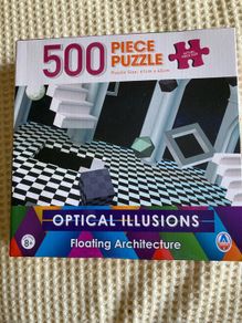 Optical Illusions 500 p Puzzle  as New