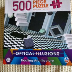 Optical Illusions 500 p Puzzle  as New