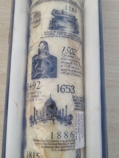 Millennium Candle released to celebrate the upcoming year 2000.