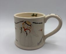 Vintage Gnomys Diaries Angels of the Month - December Mug - Christmas Cup 2003