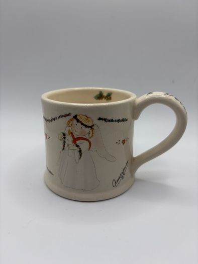 Vintage Gnomys Diaries Angels of the Month - December Mug - Christmas Cup 2003