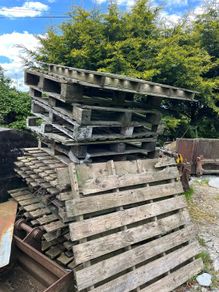 wood pallets