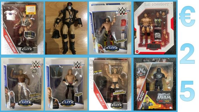 wwe elite wrestling figures rare NEW
