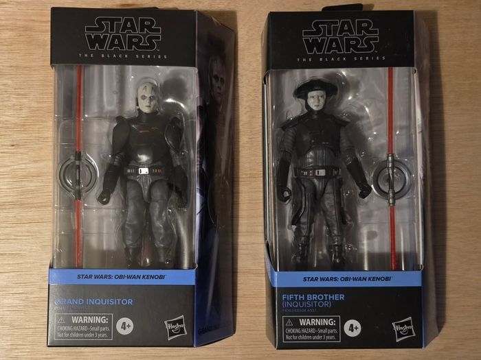 Star Wars Grand Inquisitor & Fifth Brother 6" Scale Black Series New & Unopened