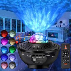 LED Projector Galaxy Ceiling Night Light Child, Star Projector with Remote Control, Bluetooth Speaker, Timer, Decorative Lights Room Gift