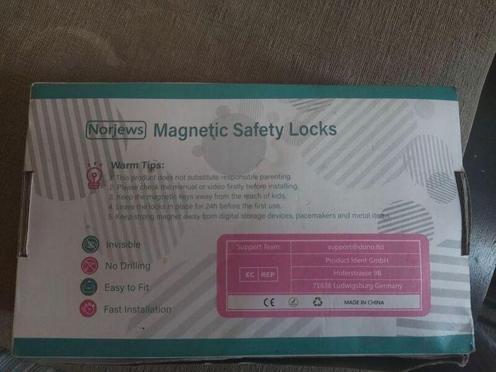 magnetic safety locks