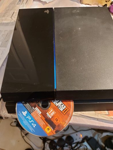 SONY Playstation 4, Model CUH-1003A, Plus RED DEAD II, Redemption PS4 Game, Power Cable and 1 Controller, in excellent cosmetic condition