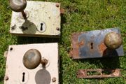 Antique Door Locks and Door Knobs