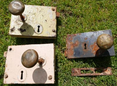 Antique Door Locks and Door Knobs