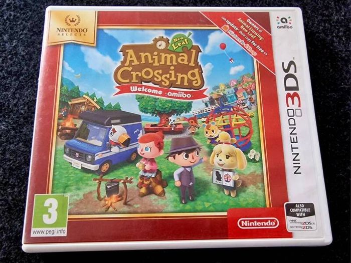 Animal Crossing New Leaf Welcome amiibo Nintendo 3DS Boxed