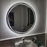 Round Bathroom Mirror 80cm Image 4