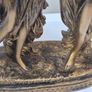 Art Nouveau Nymph Goddess Statue Image 4