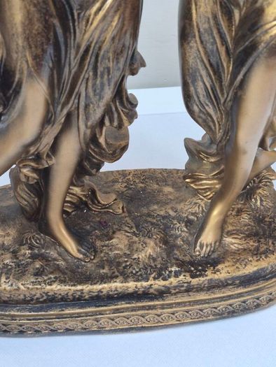Art Nouveau Nymph Goddess Statue