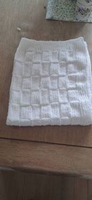 Hand knitted