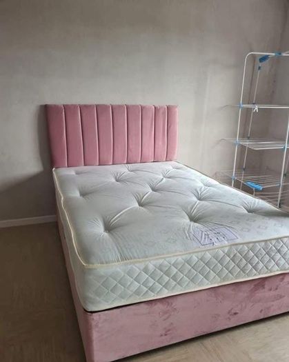 New Stylish single ,Double 4ft, 4ft6, King 5ft And 6ft Superking Sizes Divan Beds Instock. Drawers And Optional Tufted Mattresses Available. Free Delivery