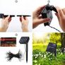 23ft 50 LED Star Fairy Lights Outdoor Solar Powered Led Star String Light Waterproof 8 Modes Decorative Light for Garden Patio Yard Home Wedding Party, Warm White (FREE POSTAGE) Image 6