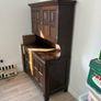 Solid Oak Cabinet Image 2