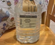 5 Litres Distilled Water Free for collection from Greystones