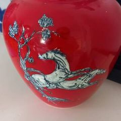Beautiful Small Crown Devon Pegasus Vase