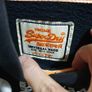 superdry black large medium hoodie Image 2