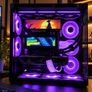 Gaming Pc Ryzen 7 7800x3d Rx 9070 32gb Ddr5 B850 Wifi 7 Dual Lcd Rgb Image 7