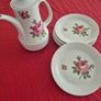 Vintage Winterling Bavaria Coffee Pot & 6 Cake plates Image 2