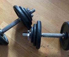 2x 10.5kg dumbbells