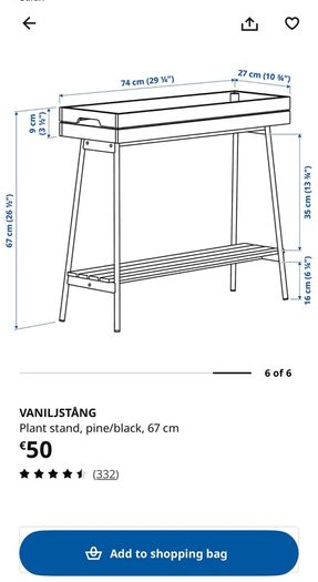 plant stand Ikea