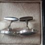 Bvlgari sterling silver and blue stone cufflinks Image 4