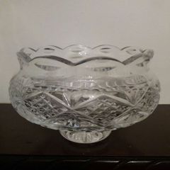 Tipperary crystal footed bowl
