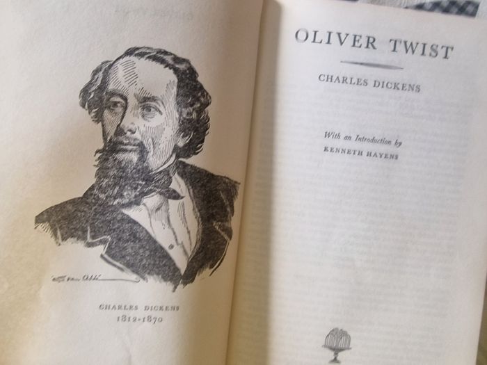 Vintage Charles Dickens books 6