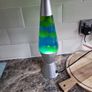 Lava lamp green and blue Image 3