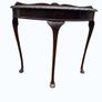 Vintage Console Table / Demi Lune / Hall TableTable Image 5