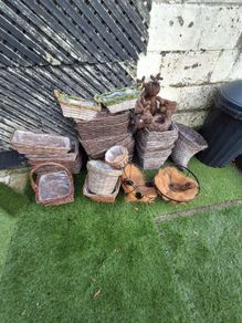 Wicker Flower pots